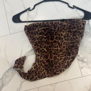Emory Park Brown Leopard Print Bag
